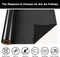 Black Puff HTV Transfer Vinyl for T-Shirts (Fluorescein Puff HTV) 12" x 5ft